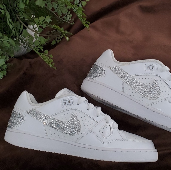 Nike Shoes - Rhinestone Blinged Nike Air Son of Force Sneakers
